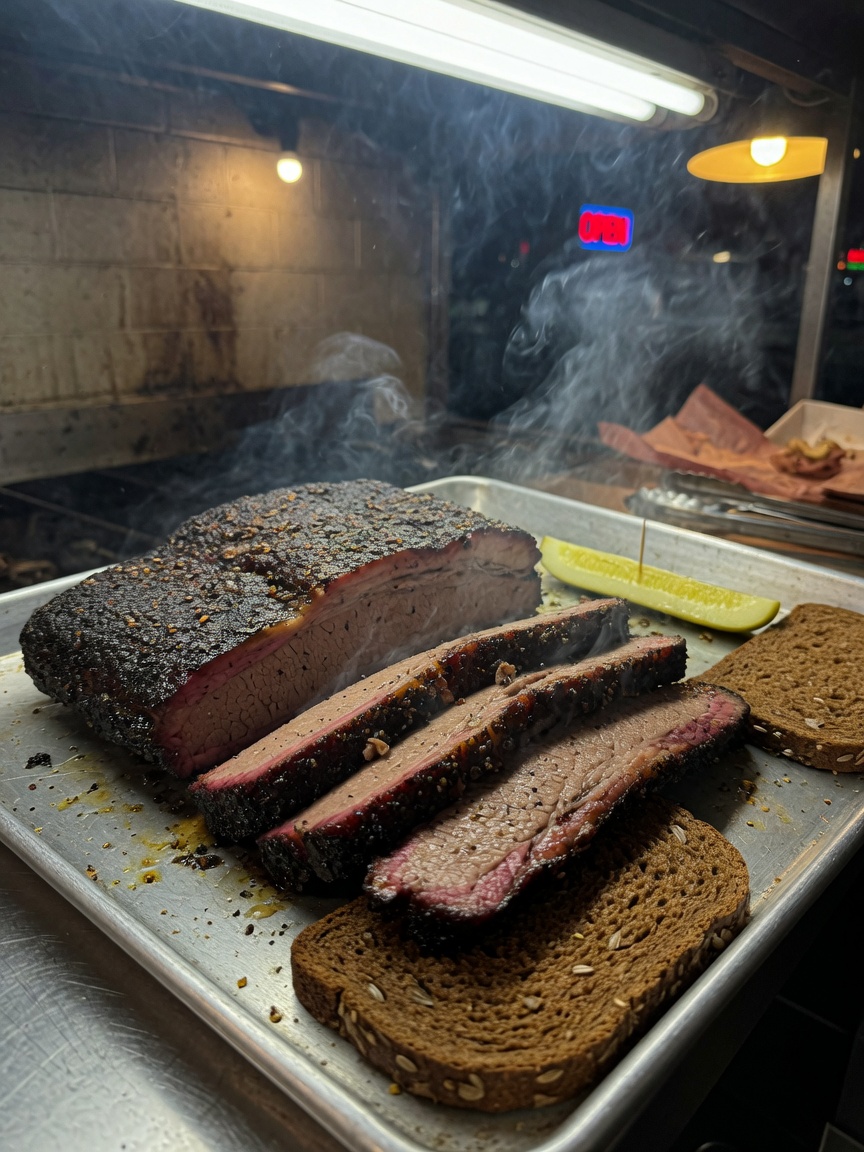 Smoke & Rye brisket